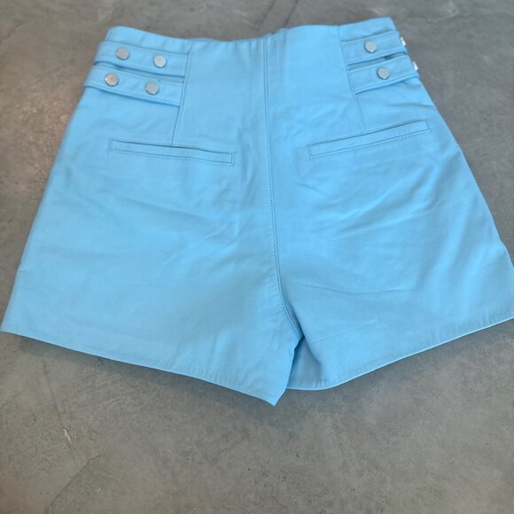 BRAND NEW IRO Paris Leather Shorts - Picture 2 of 8